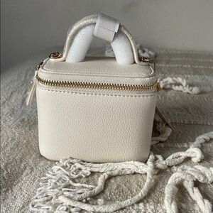 Anthropologie Mini Top Handle Box Clutch. NWT